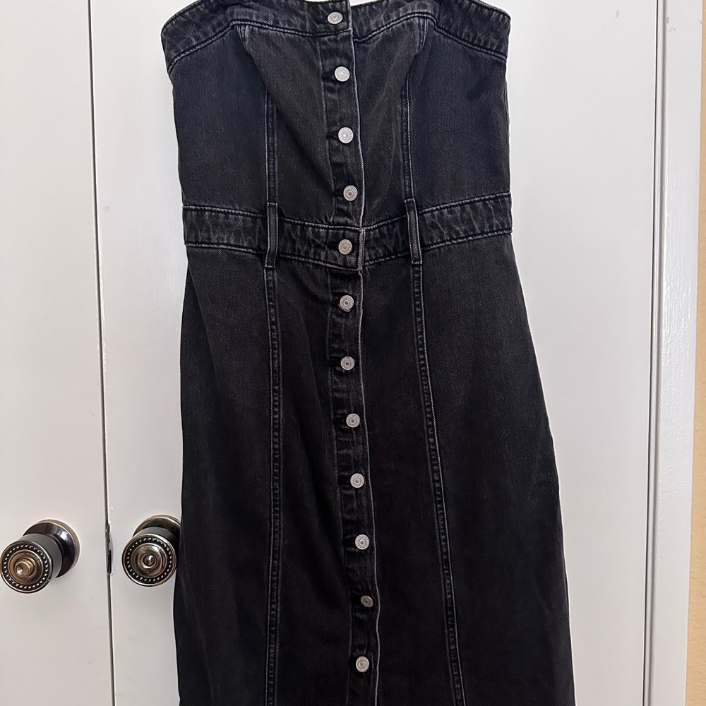 Levi's Denim Bustier Dress- Can we Pretend NWOT